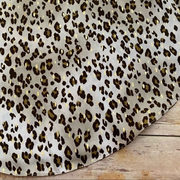 Reiss Animal Print Sleeveless Tank Blouse - Picture 7 of 9